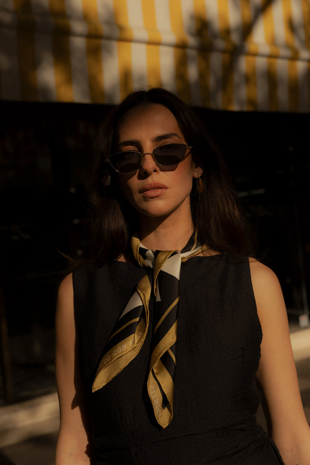 Citrina Silk Scarf