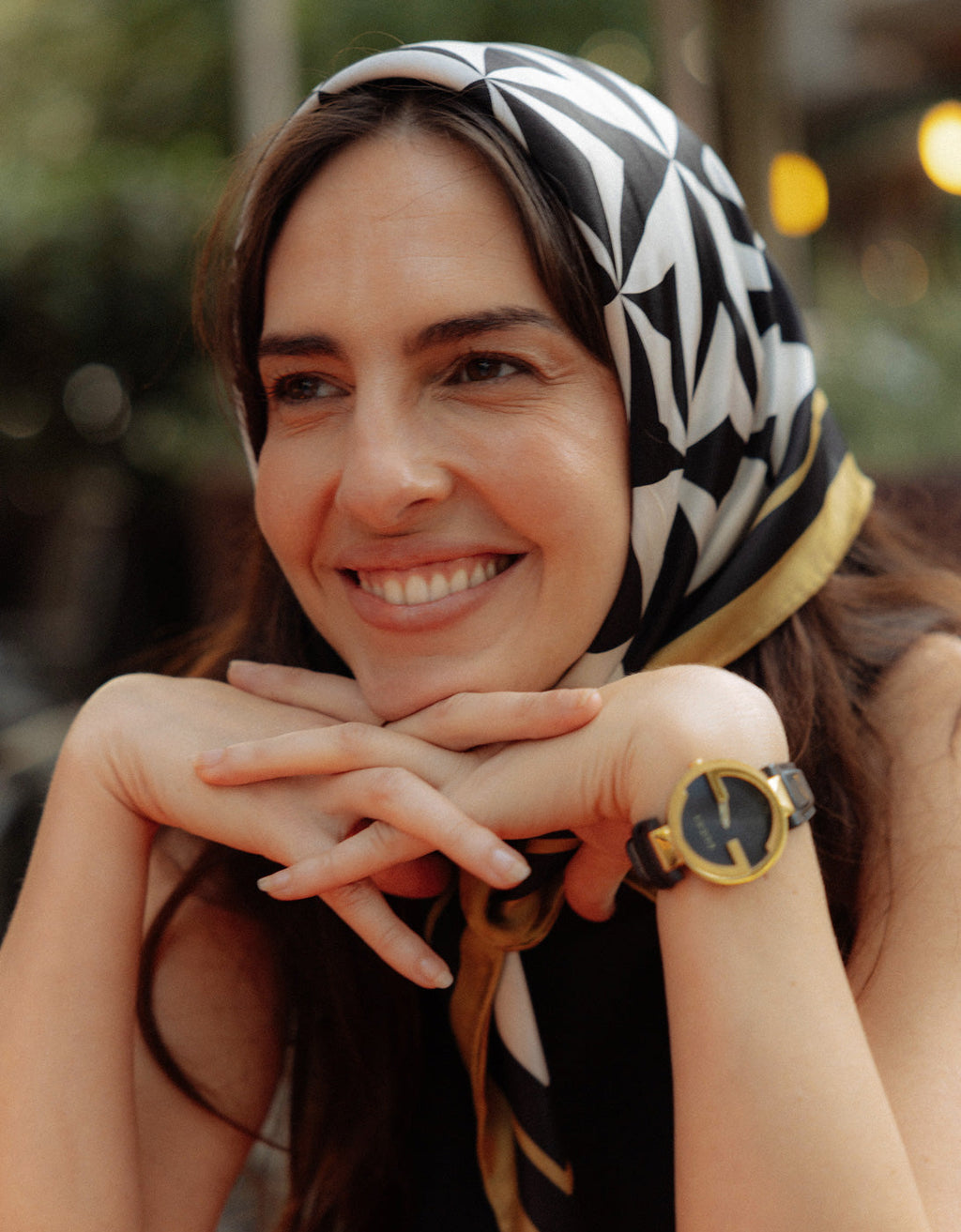 Citrina Silk Scarf