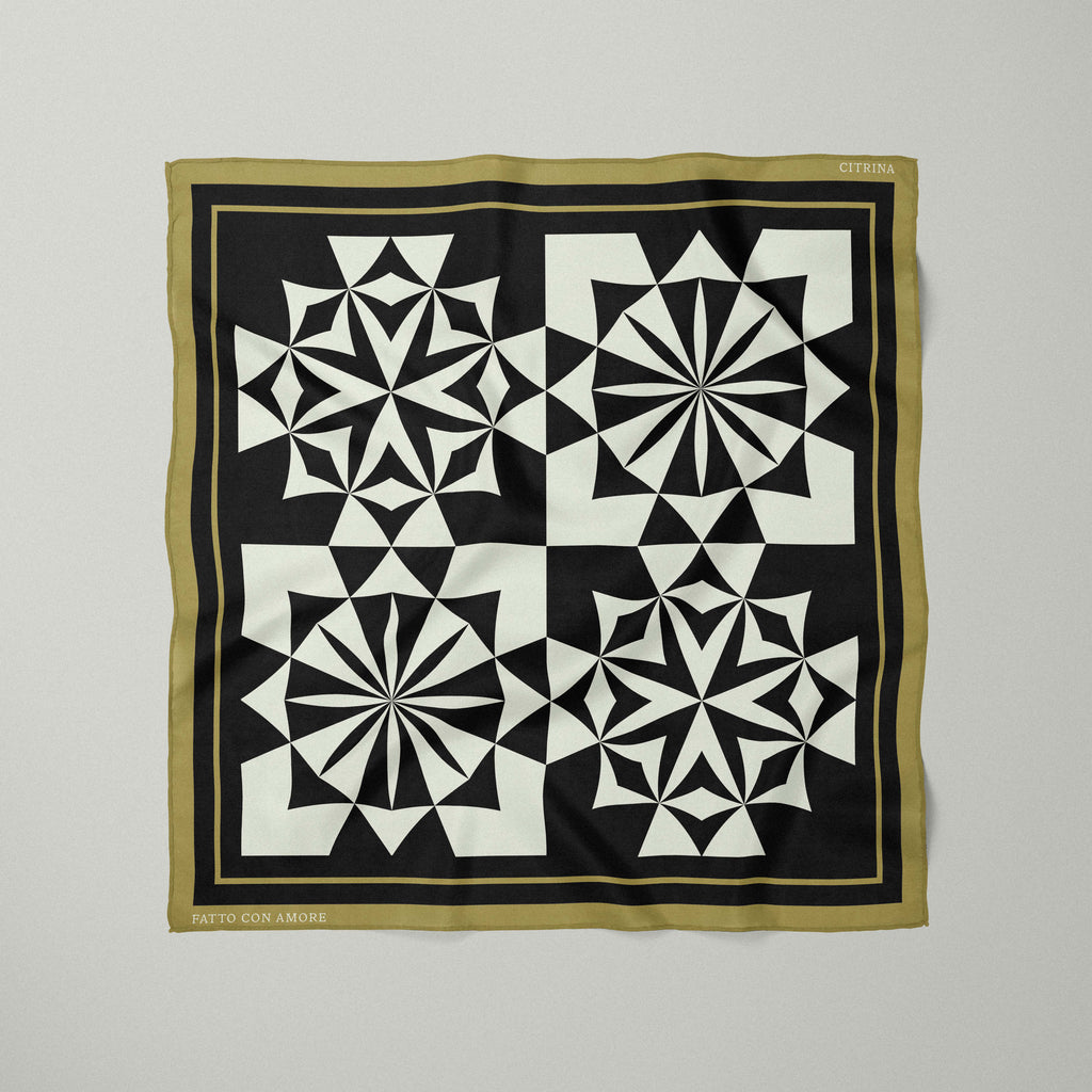 Citrina Silk Scarf