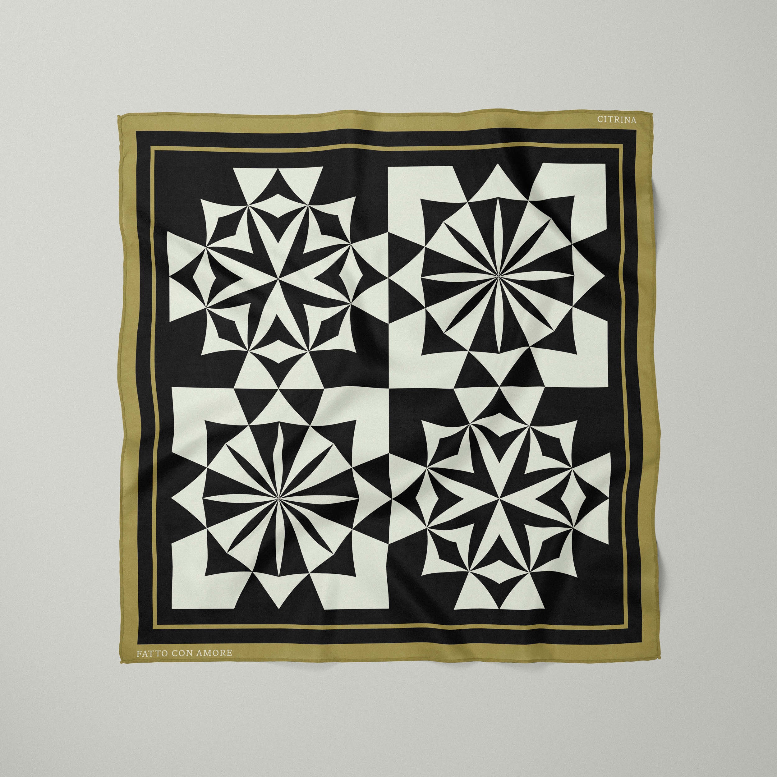 Citrina Silk Scarf